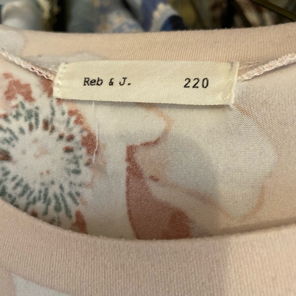 Reb & J Pink Flower Maxi Dress - Picture 2 of 5